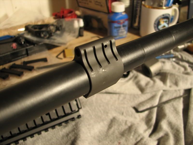 Jig for drilling gas blocks for taper pins